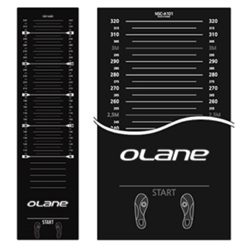 [체력측정용품]오레인 - 제자리멀리뛰기 매트(OSC-A426) 블랙