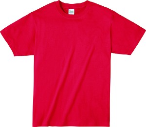 [단체복]탐스 - 라이트 라운드 티셔츠(32수)(00083-BBT_010) 단체복/마킹가능/마킹시추가비용별도/마킹필요시전화요망/색상레드