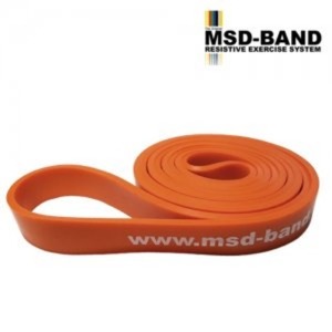 [헬스&amp;피트니스]MSD - 밴드 슈퍼루프밴드 오렌지/레벨2 (15kg) /어깨관절근육강화.풀업운동.바스트업.손목/발목근육강화/헬스/요가