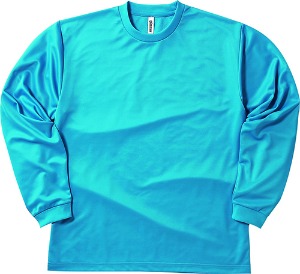 [단체복]탐스 -  드라이 라운드 긴팔 티셔츠(00304-ALT_034) 단체복/마킹가능/마킹시추가비용별도/마킹필요시전화요망/색상타코이즈